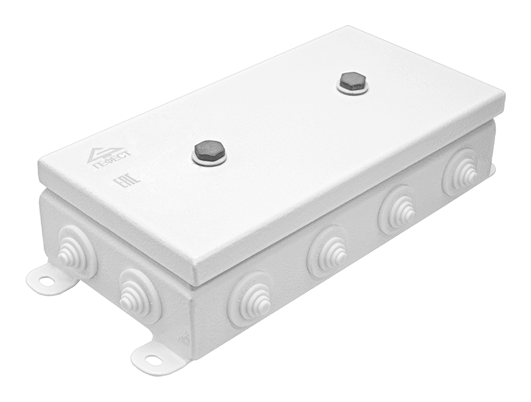 Коробки огнестойкие КМ-О (16к)-IP55-1224 | Из оцинкованной стали | Гефест