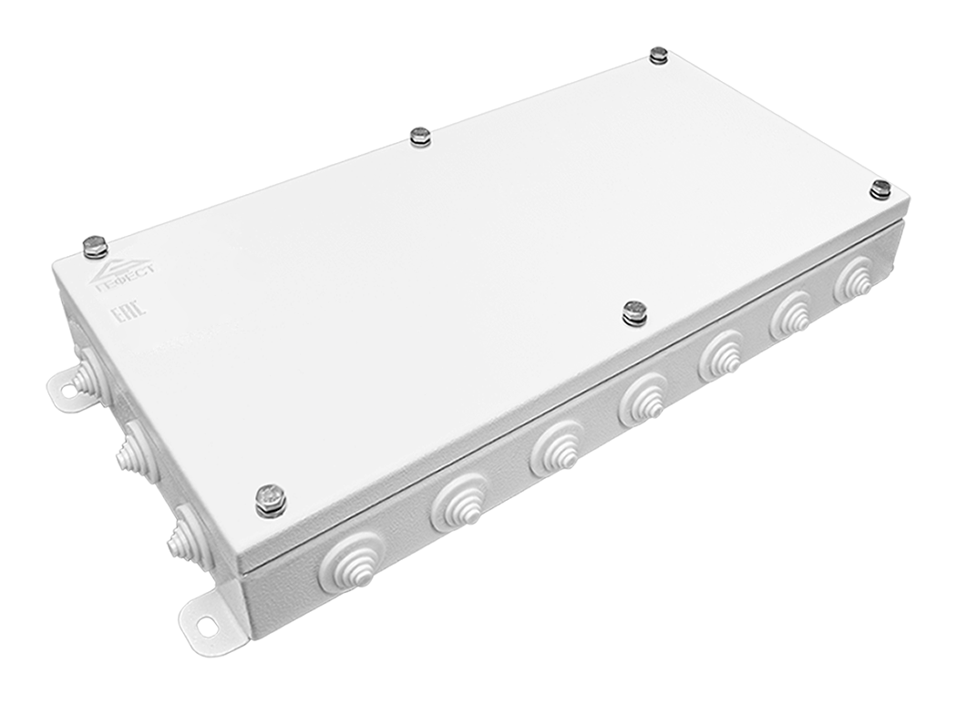 Коробки огнестойкие КМ-О (64к)-IP55-2040 | Из оцинкованной стали | Гефест