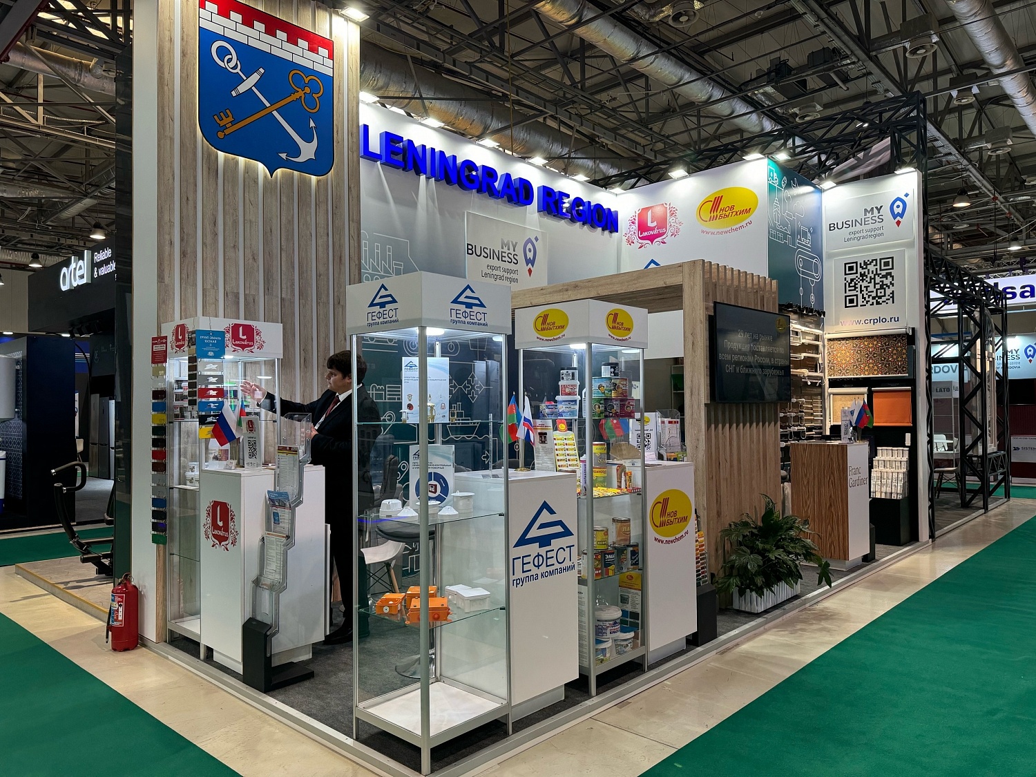 Наша компания представила свою продукцию на выставке #BakuBuild2024