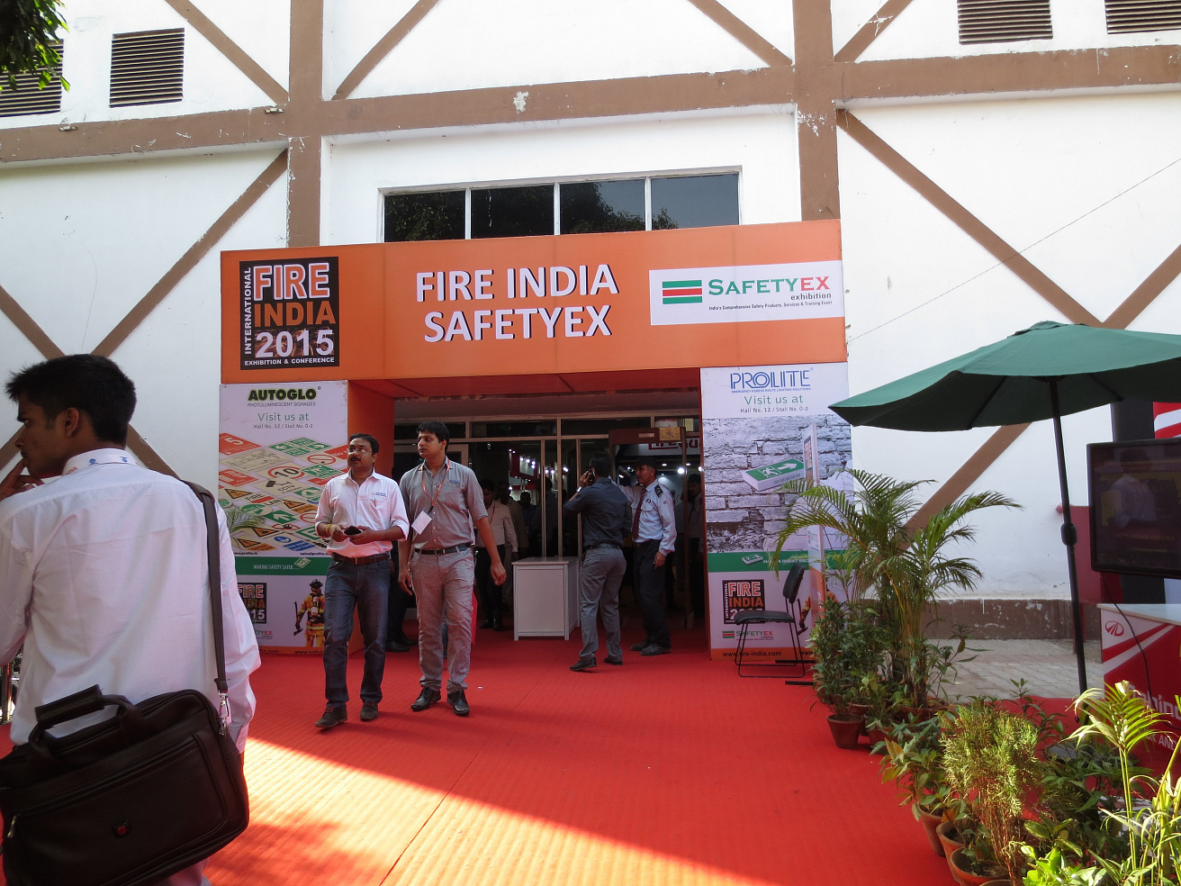 Павильон выставки "FIRE INDIA-2015"