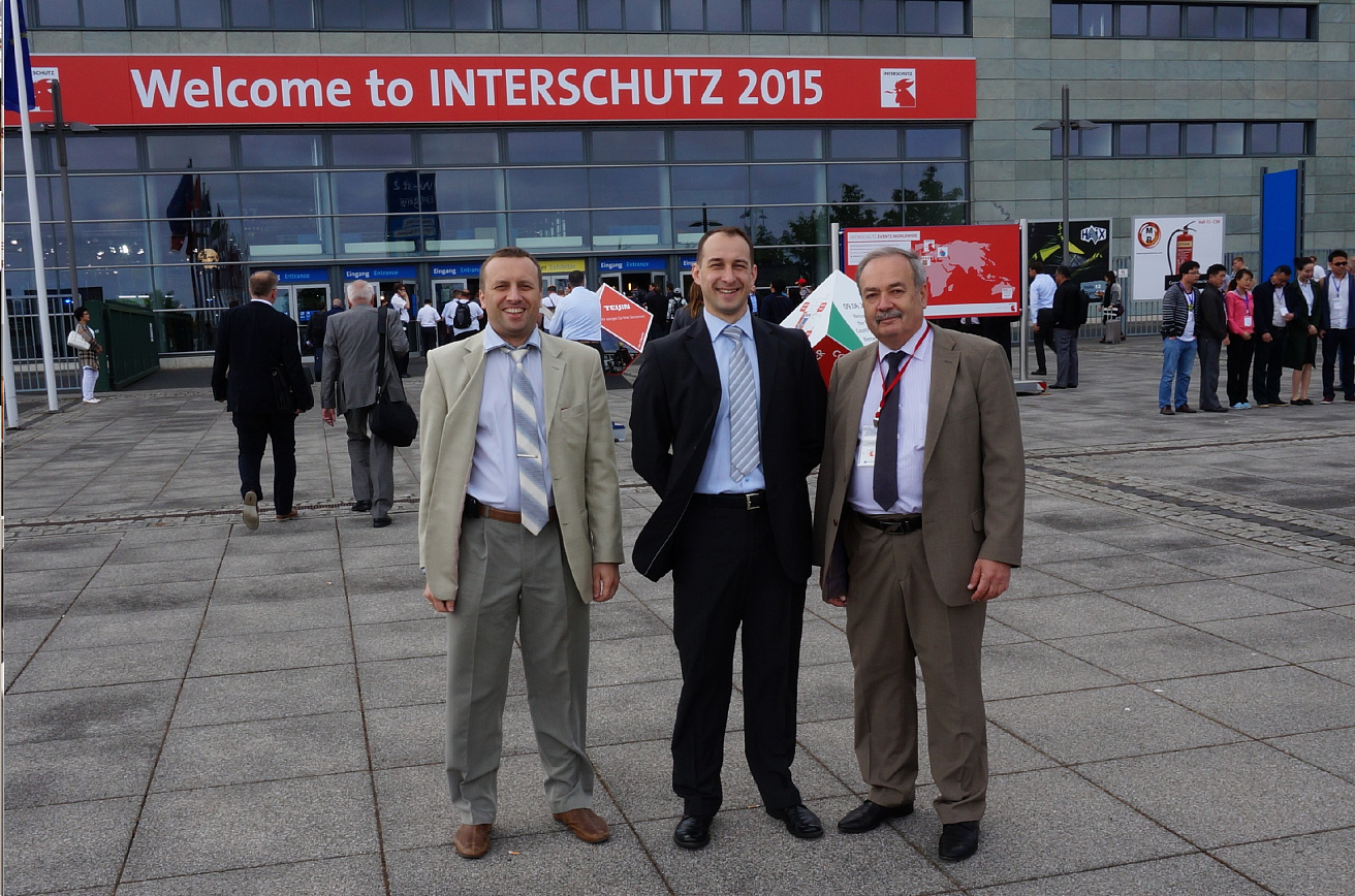 Открытие Международной выставки Interschutz-2015